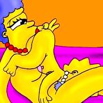 Second pic of Simpsons family lesbian orgy - Free-Famous-Toons.com