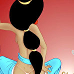 First pic of Princess Jasmine nude posing - Free-Famous-Toons.com