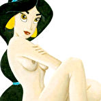 Second pic of Princess Jasmine nude posing - Free-Famous-Toons.com