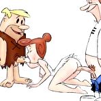 First pic of Flinstones family hard orgy - Free-Famous-Toons.com