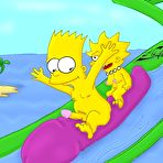 Second pic of Simpsons in aquapark orgies - VipFamousToons.com