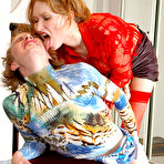 Fourth pic of StraponPower :: Irene&Randolph naughty strapon domination