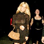Third pic of Jessica Simpson Paparazzi See Thru And Sexy Posing Pictures