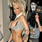 Second pic of Glamour model Jodie Marsh exposed her big nude breasts