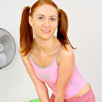 First pic of TeenCoreClub - Redhead Teen In Pigtails Dicked