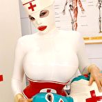 Fourth pic of Sex Previews - Clanddi Jinkcego latex nurse goes wild in clinic on Latex Lucy