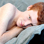 First pic of Cute Redhead Alan Parish lays back for a sexy interview with the director and a hot jackoff sesh young gay twinks at Boy Crush!