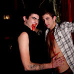 Second pic of He wastes no time plunging his fangs into the boys neck, devouring his blood with dark intensity free gay mature vs twink - Gay Twinks Vampires Saga!