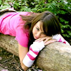 First pic of Ariel Rebel - Ariel Rebel gets undressed and even performs an exotic dance on a log in a wood.