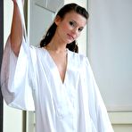 First pic of Cherry Nudes - Izabelle White Robe