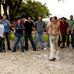 Fourth pic of Naked pig chasing, naked bareback racing, and naked paintball... yeeeee hawww gay leather groups