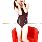 First pic of Shizuka Sakura Asian smiles and does some gym to show sexy body