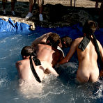 Third pic of There is nothing like a nice summer time splash, especially when the pool is man made and ghetto rigged as fuck naked mens group