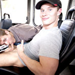 Third pic of This time they  an unsuspecting young man on his way to the nude beach waiting at the bus stop gay male blowjob video