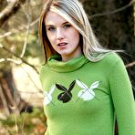 First pic of Private Jewel - Private Jewel posing in her green playboy sweater and gets off her cute panty