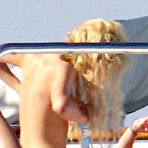 Second pic of Paris Hilton caught topless on the boat with her sister