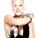 Third pic of Pink sexy posing photoshots from mags