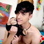 Fourth pic of Jae Landen offers a solution - eat my twink meat gay boy sex twink