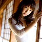 Fourth pic of Hina Kurumi - Cute innocent teen model shyly smiles