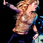 First pic of Shakira perform on the stage in Las Vegas