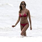 Second pic of Elena Santarelli caught in bikini on the beach