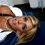 Second pic of Misty Vonage - Sex-hungry doctor Misty Vonage opens her holes to treat even the hopeless patients.
