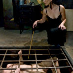 Fourth pic of SexPreviews - January Seraph femdom with slave in chastity strapons slut anally