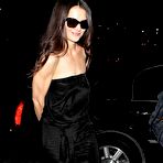 Second pic of Katie Holmes ib black clothing paparazzi shots