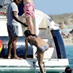 Third pic of Nicole Scherzinger waering a bikini on a yacht