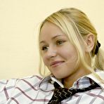 First pic of Lovely Anne - Cute teen angel Lovely Anne takes off her white shirt and shows her breasts.