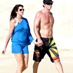 Second pic of Cindy Crawford caught on the beach in Mexico