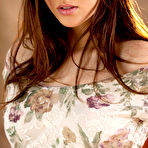 First pic of Shyla Jennings peels off her summer dress by the fire place