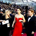 Second pic of Sandra Bullock in red night dress at 83rd Annual Academy Awards