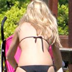 First pic of Abigail Clancy sexy in bikini on vacation in Sardinia
