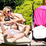 Second pic of Abigail Clancy sexy in bikini on vacation in Sardinia