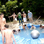Third pic of these poor pledges had to play blind folded in this hole in the ground filled with water super gay porn group sex xxx