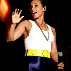 First pic of Alicia Keys performs at Yankee Stadium stage