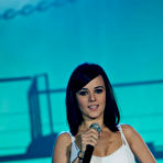 Fourth pic of Alizee performs at Les Enfoires 2012 stage