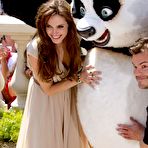 Third pic of Angelina Jolie posing at Kung Fu Panda 2 photocall in Cannes