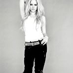 Second pic of Avril Lavigne sexy posing scans from mags