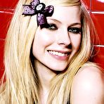 Fourth pic of Avril Lavigne sexy posing scans from mags