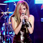 Fourth pic of Avril Lavigne performing at Dick Clark New Years Rockin Eve in Times Square