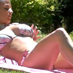 Second pic of Hotty Stop / Nikki Sims Nude Sunbathing