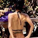 First pic of Bai Ling sexy swimsuit in a hot tub in Hollywood