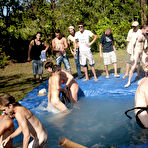 Fourth pic of these poor pledges had to play blind folded in this hole in the ground filled with water yahoo groups male muscle