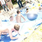 First pic of I mean its not embarrassing enough playing naked in a nasty fake pool men shirtless group