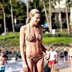 Second pic of Brooke Burns looking sexy in bikini in Maui