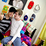 Fourth pic of Jae Landen offers a solution - eat my twink meat gay hardcore twink