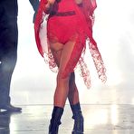 First pic of Cheryl Tweedy sexy pefroms in red on the bbc stage