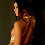 Fourth pic of Hotty Stop / Amber Jean Gold Bikini